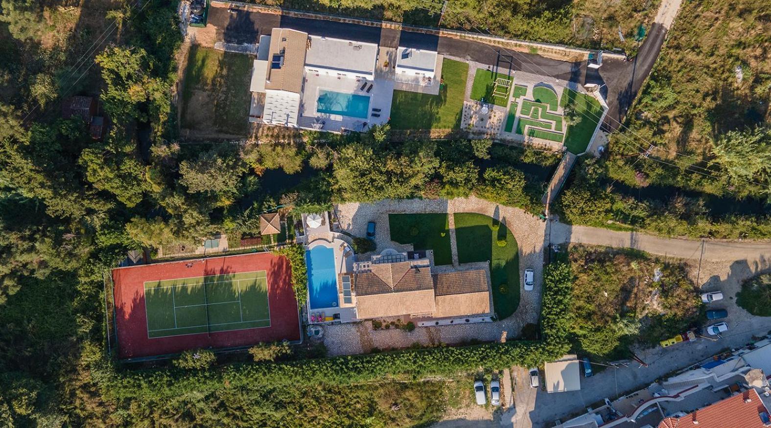 Villa Ami, Roda, Corfu: 10 Guests, Heated Pool, Private Mini Golf, Pool Table & More!! Exteriör bild